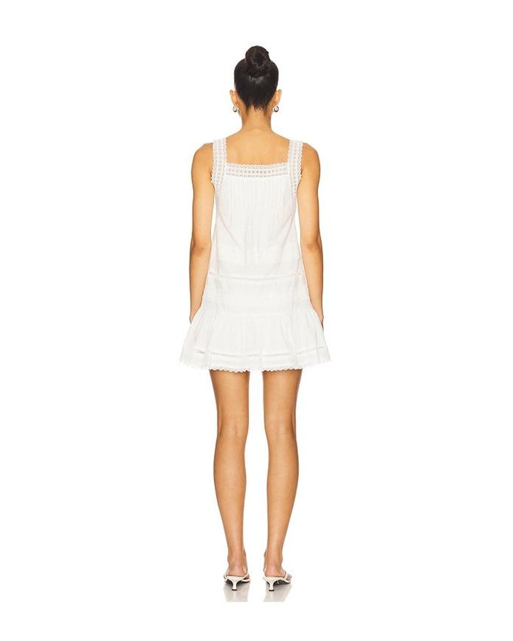House of Harlow 1960 White X Revolve Felicity Mini Dress