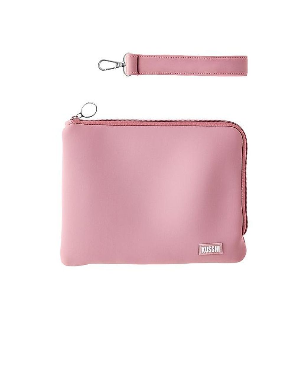 KUSSHI Pink Wristlet Pouch