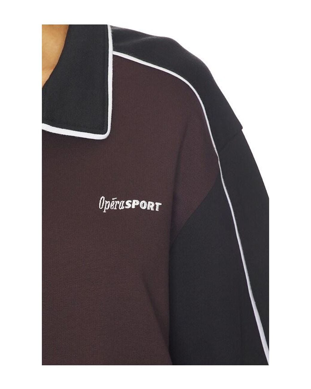 OperaSPORT Black Nico Polo Sweater