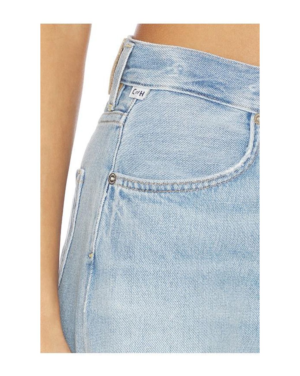 Citizens of Humanity Blue Brynn Short