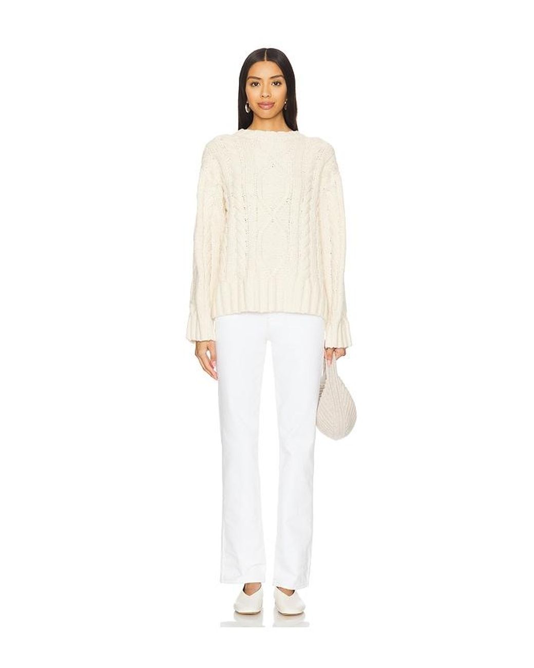 Tularosa White Axel Sweater