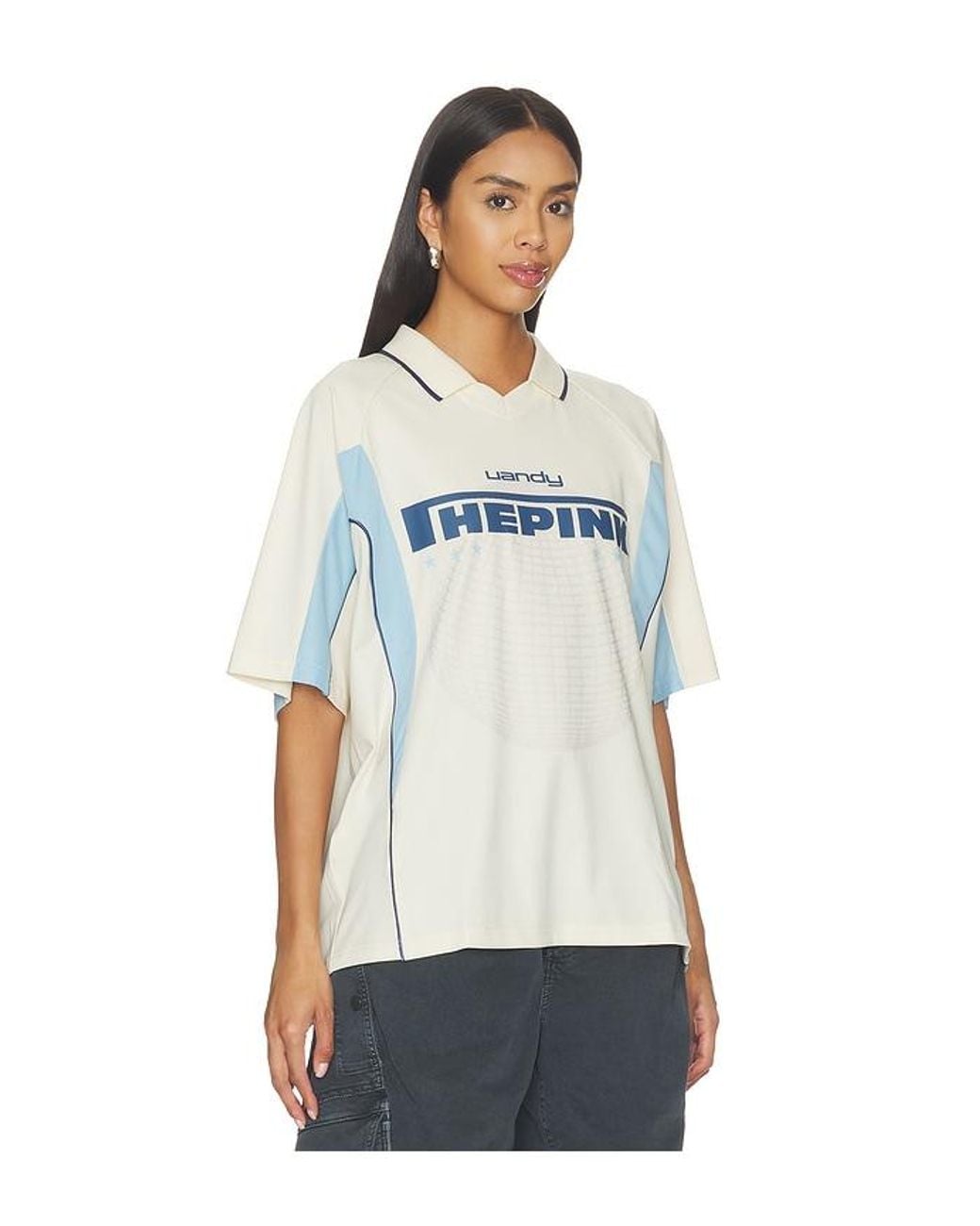VANDY THE PINK Natural International Soccer Jersey