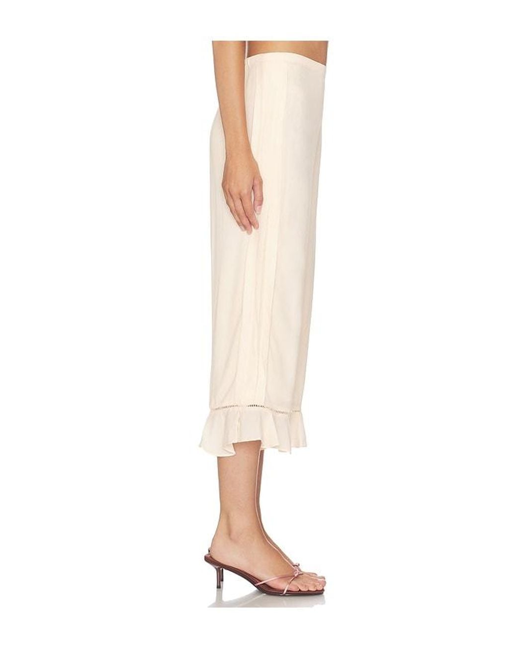 Posse White Jane Pant