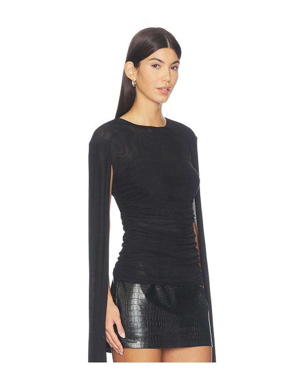 SELMACILEK Black Noire Top