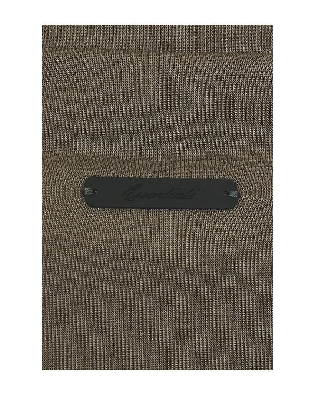 Fear Of God Brown Fitted Longsleeve Tee