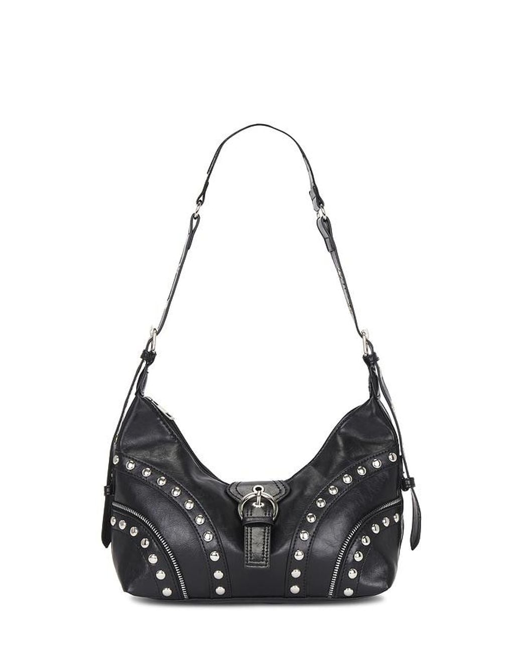 petit moments Black Buckle Up Bag
