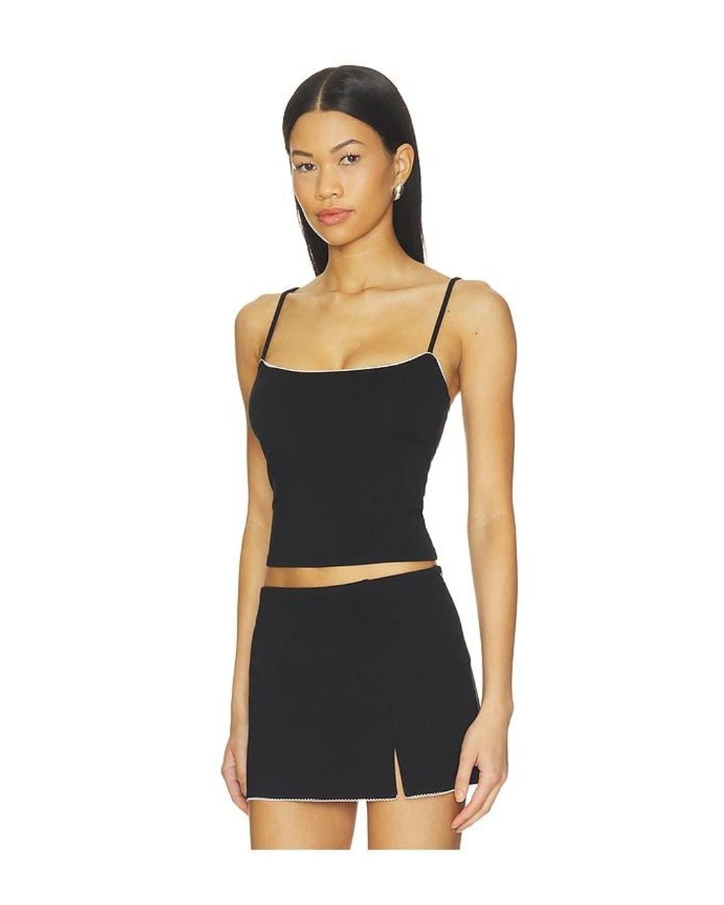 MAJORELLE Black Bonnie Top
