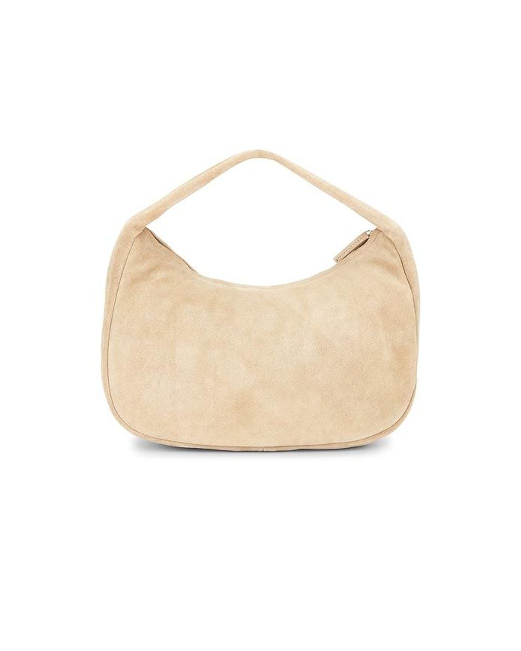 St. Agni Natural Suede Large Bon Bon Bag