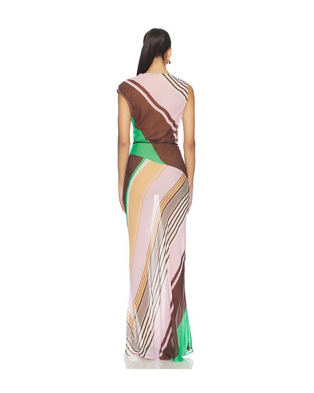 ROAME. Multicolor Capri Maxi Dress