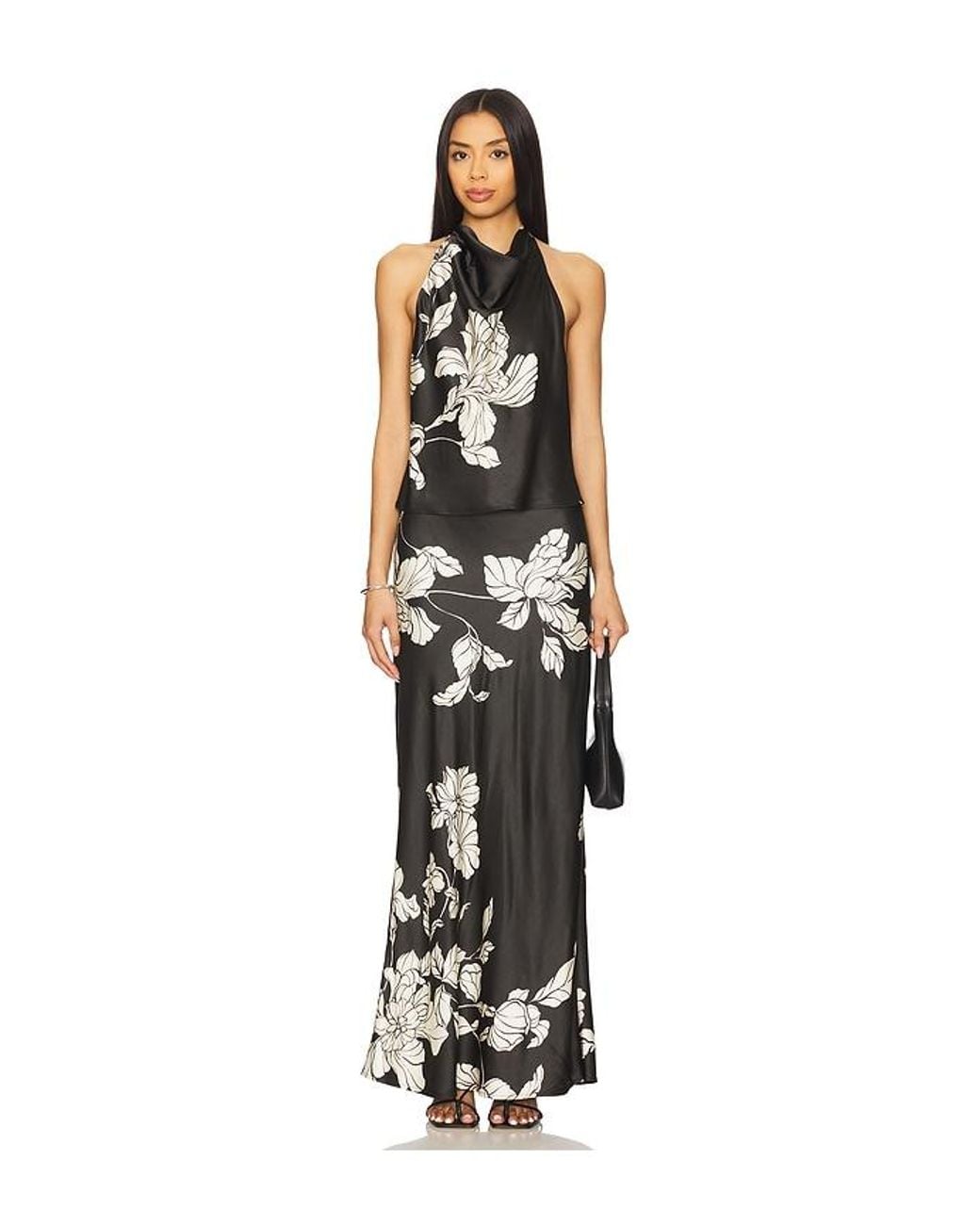 House of Harlow 1960 Black X Revolve Aurora Top