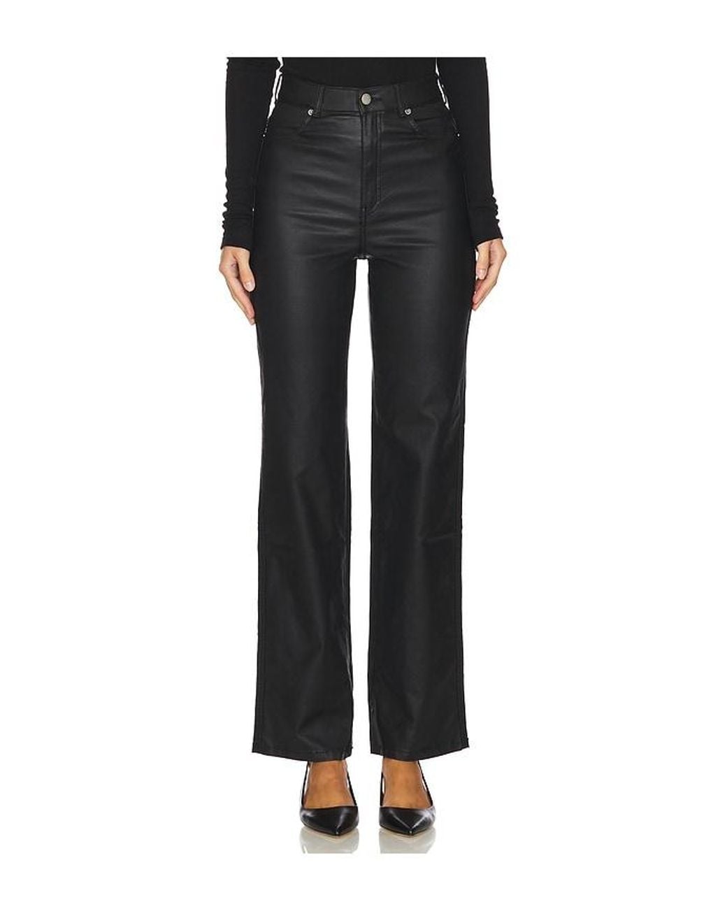 Dr. Denim Black Moxy Straight Pant