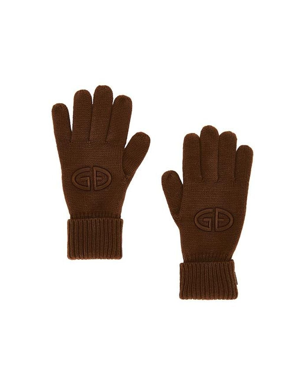 Goldbergh Brown Vanity Gloves