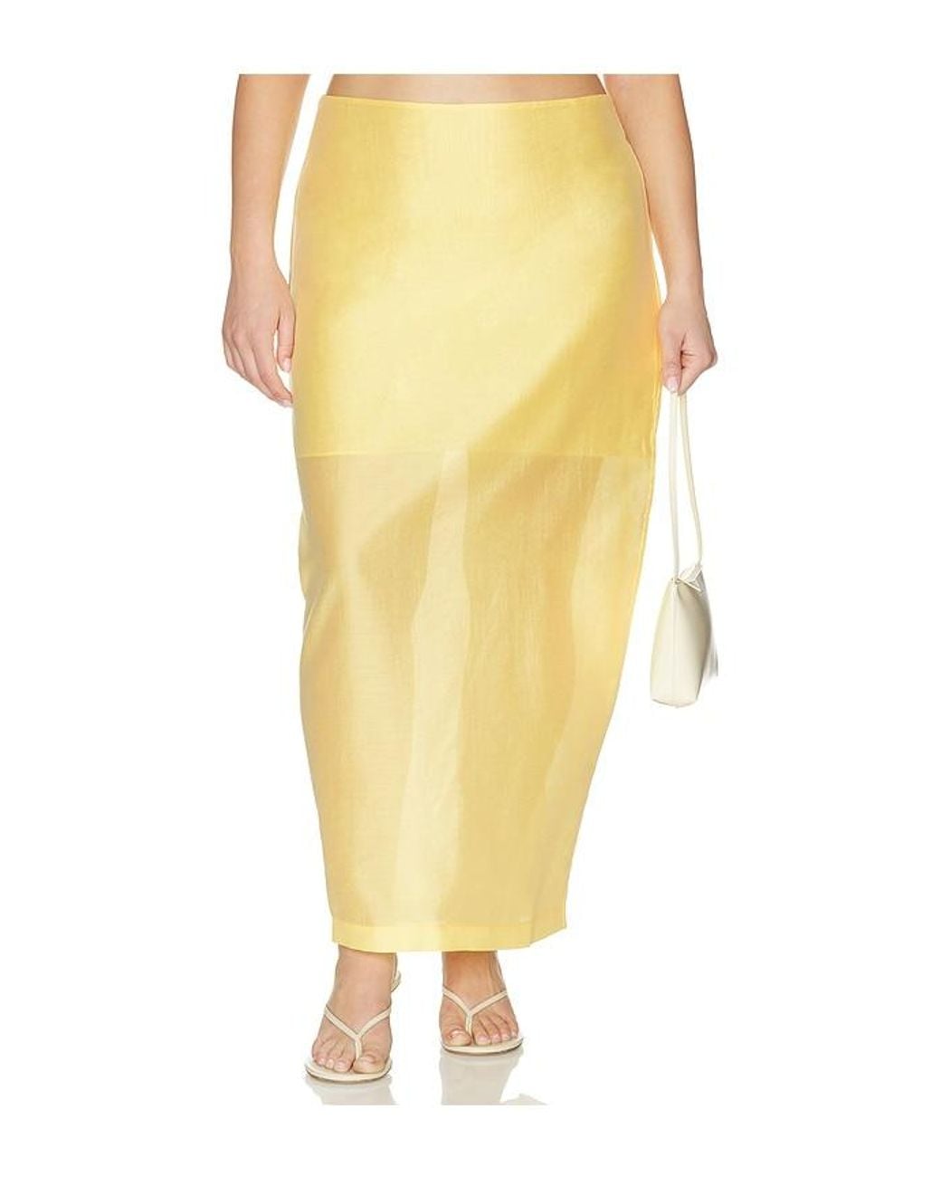 L'academie Yellow 'Academie Perla Skirt