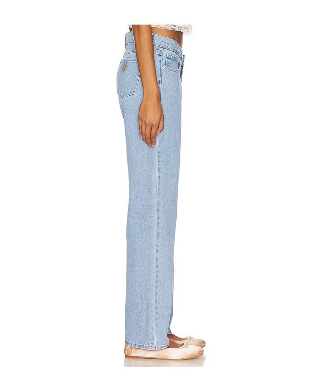 A.Brand Blue Midweight Straight Leg Denim Jeans