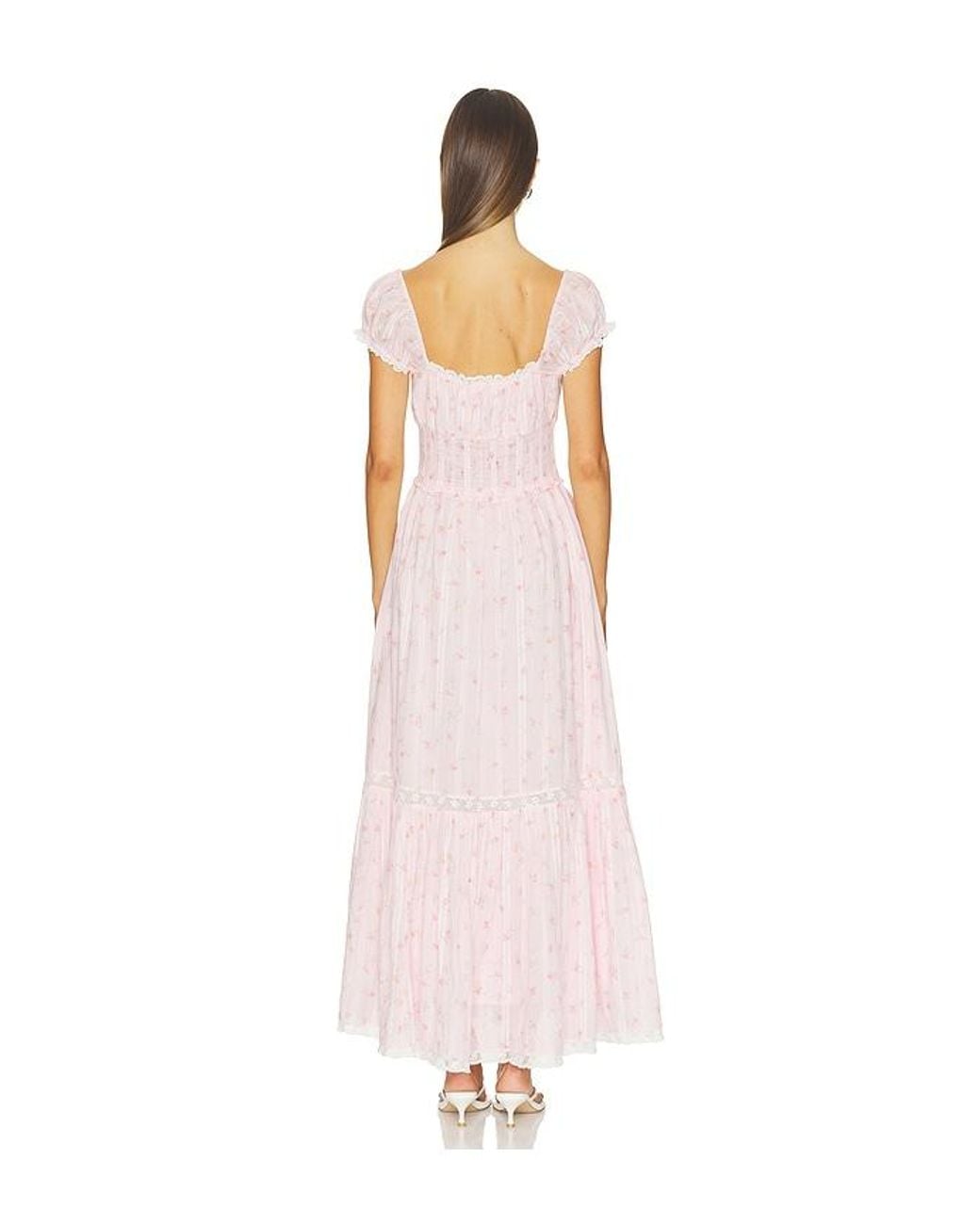 LoveShackFancy White Lyssara Dress
