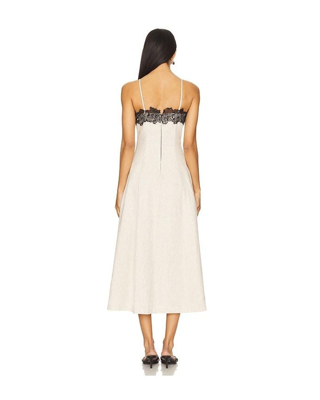 ROBE JIA en Neutral Tularosa en coloris White