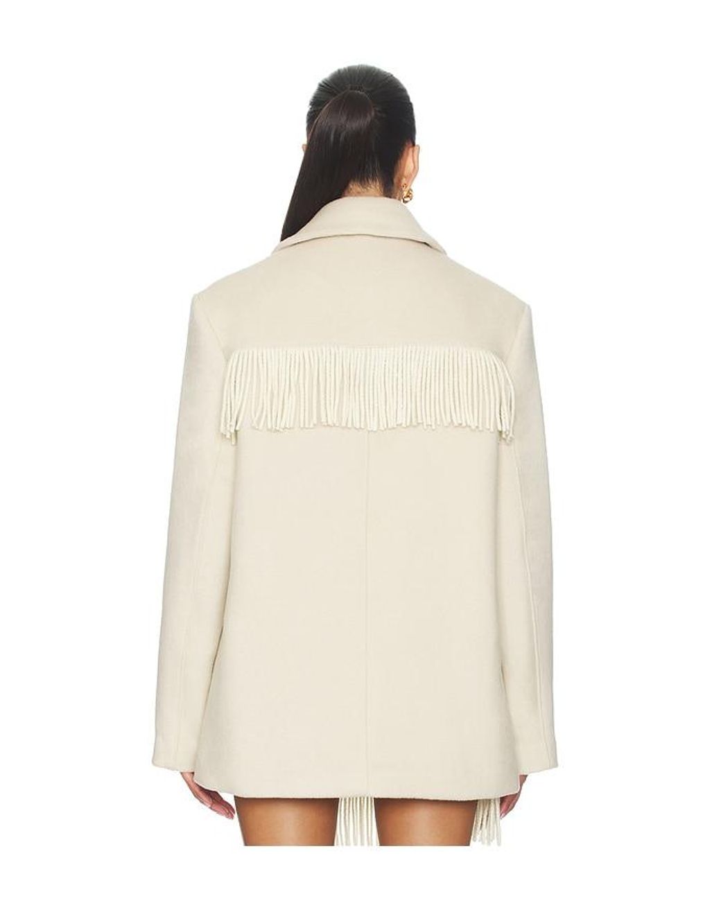Lovers + Friends Natural Whitney Coat