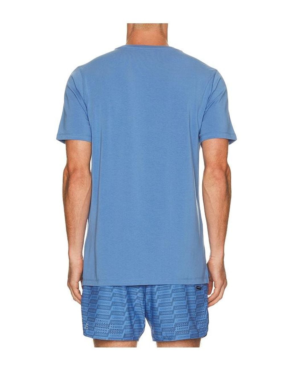 Legends Blue Aviation Lac Tee for men