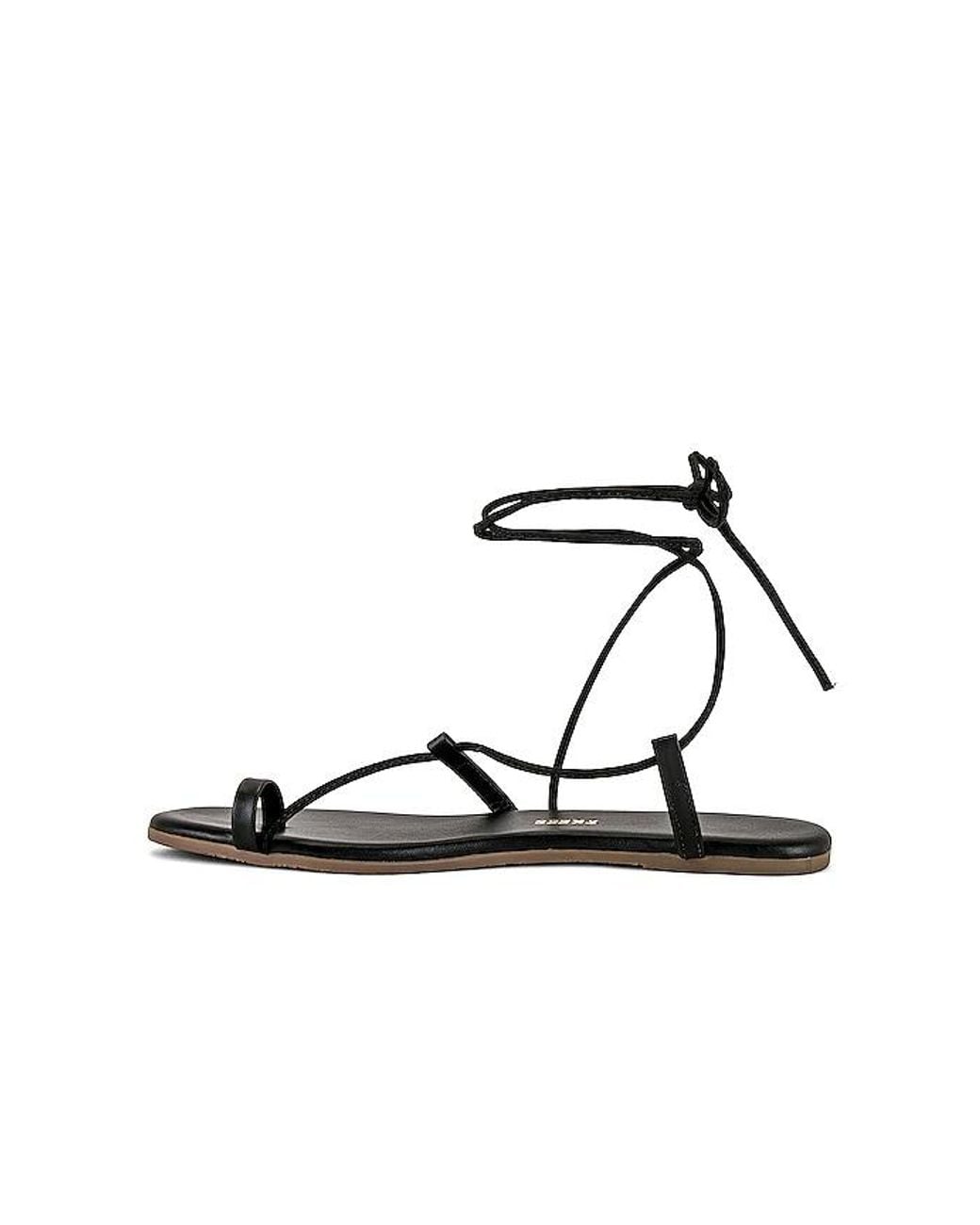TKEES White Jo Sandal