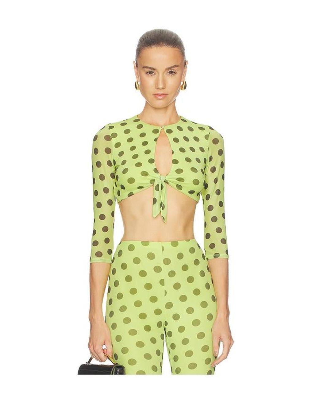 AFRM Green Oberteil Nisha