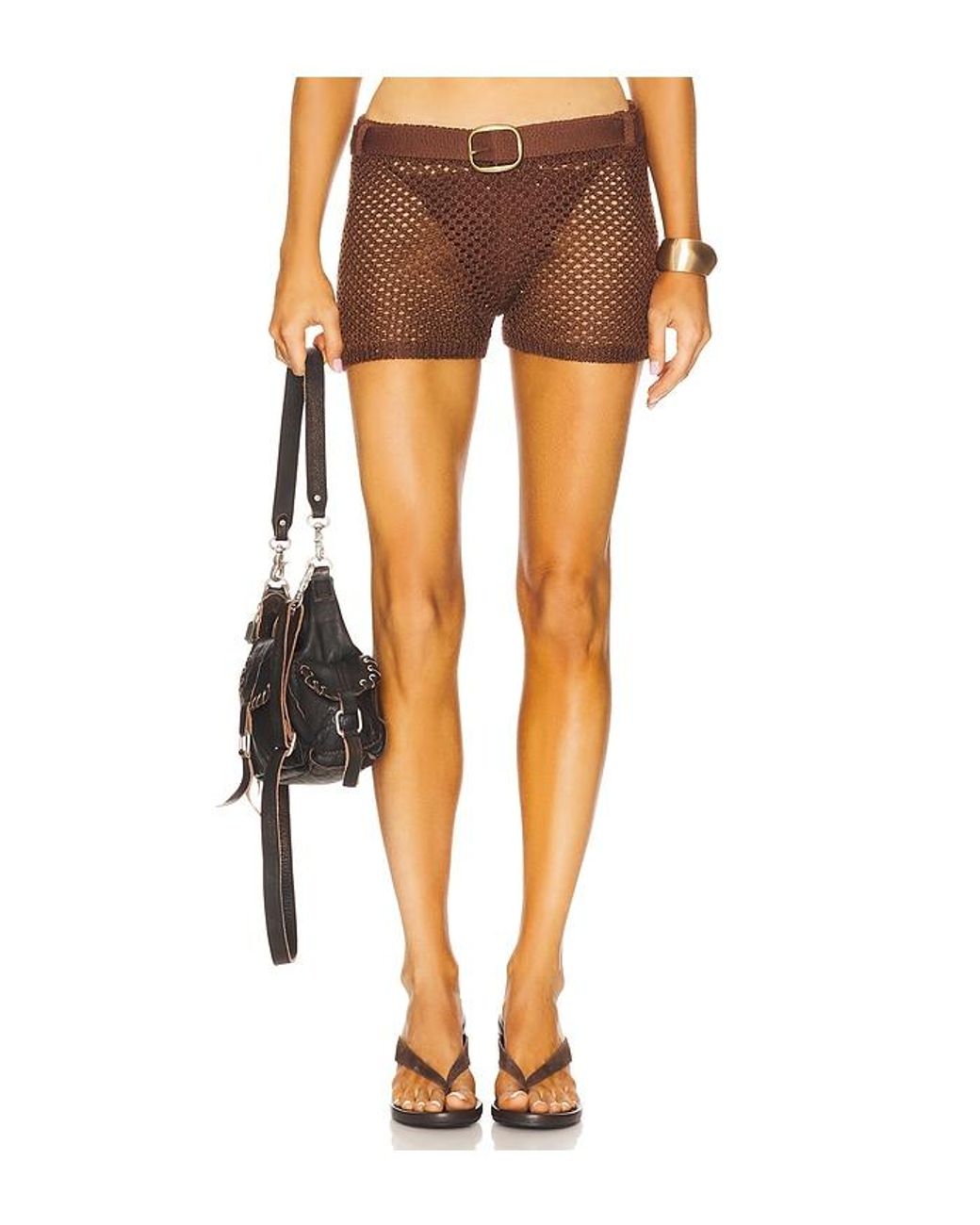 superdown Orange Shorts Tullia