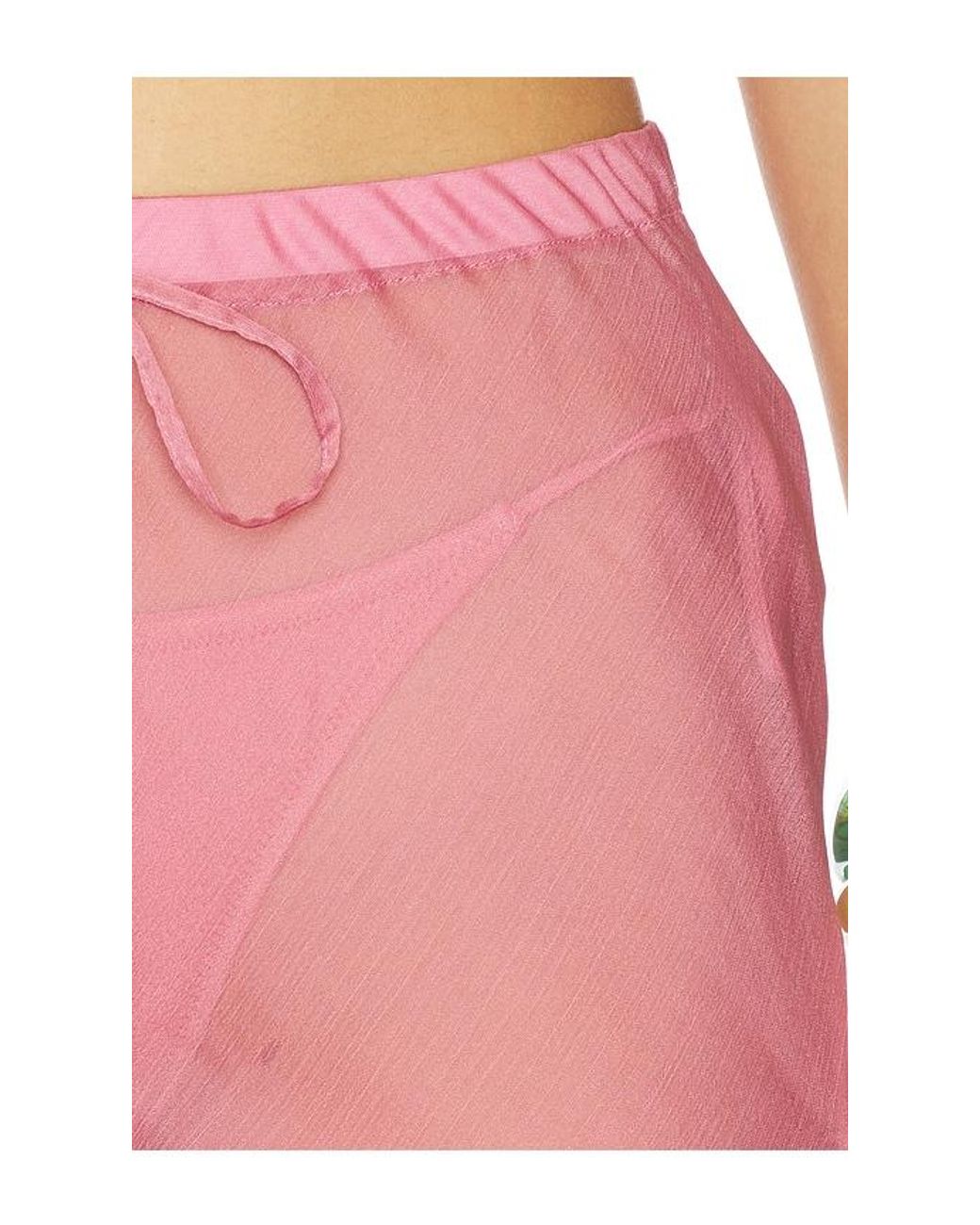 Shani Shemer Pink Kairo Wide Leg Pants