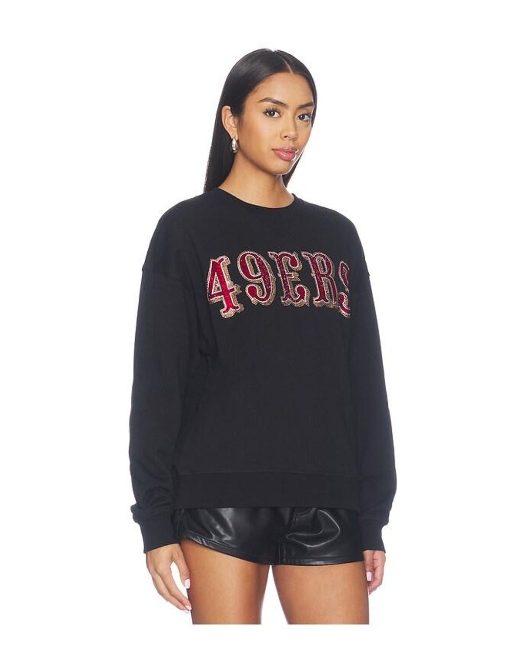 Terez Blue San Francisco 49Ers Marquee Crew Sweatshirt