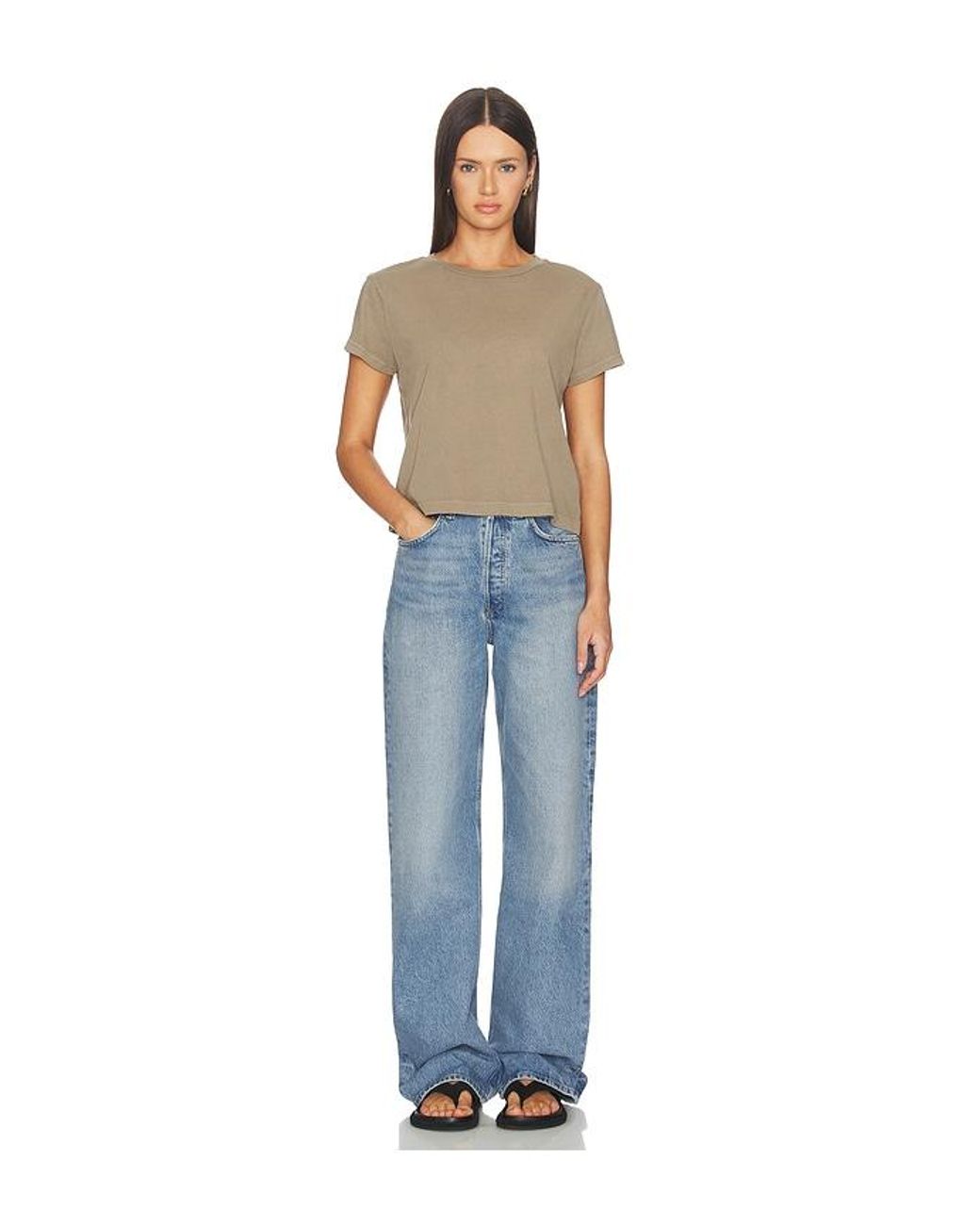 Agolde Blue Vintage Loose Jean