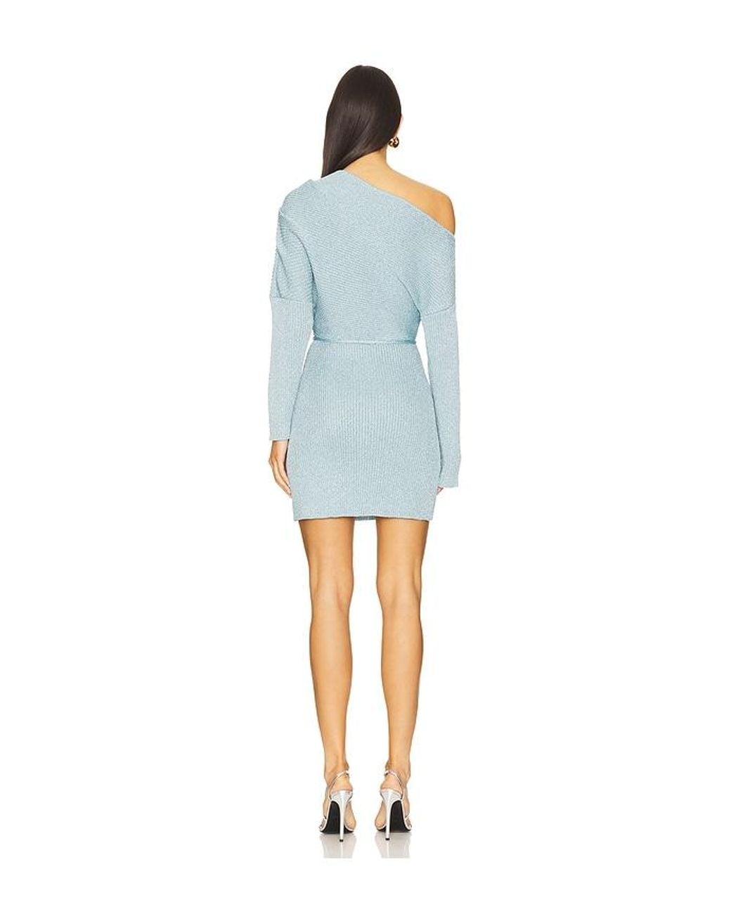 Never Fully Dressed Blue Mini Tilly Dress