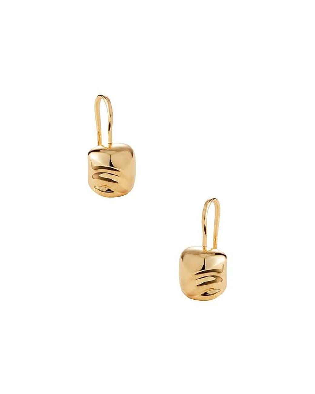Jenny Bird Metallic Rue Drop Earrings