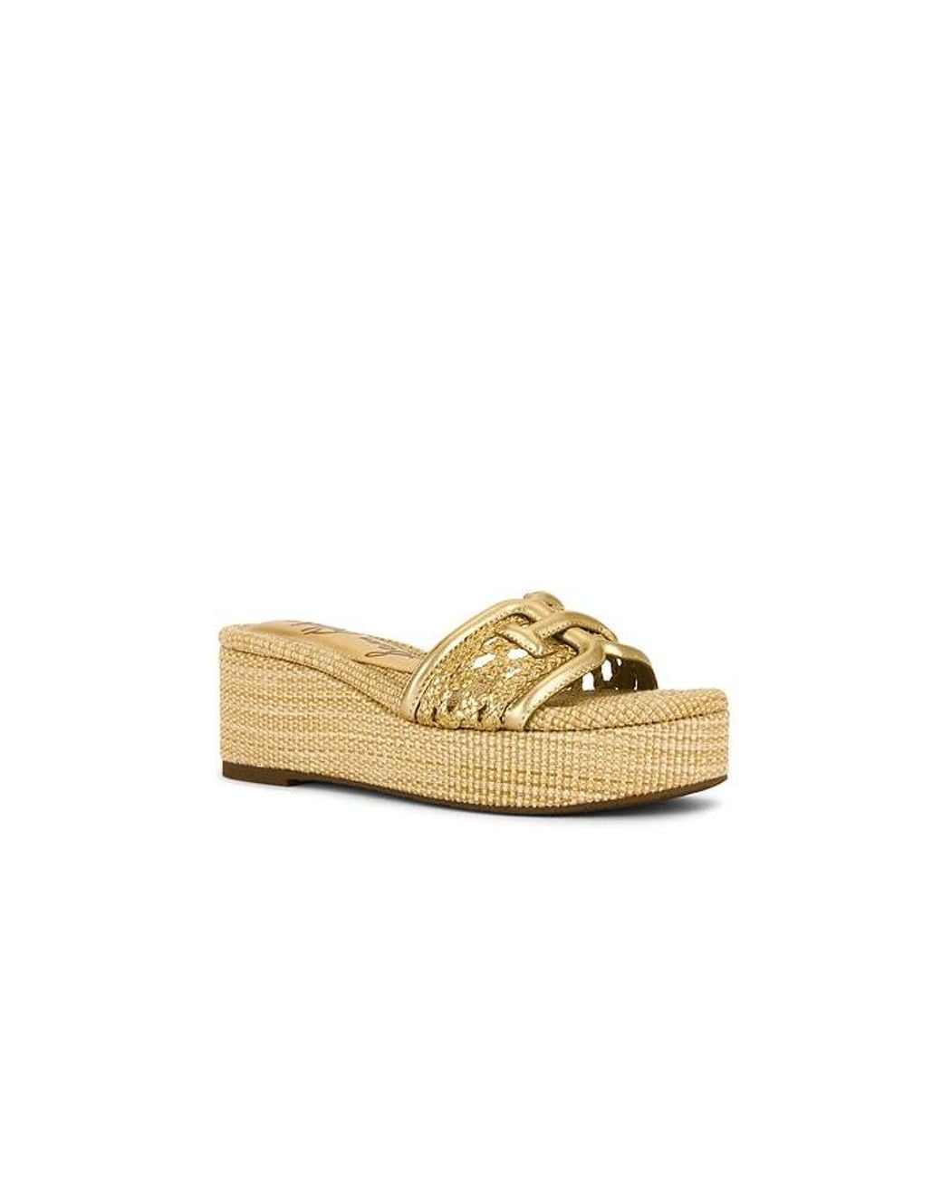 Sam Edelman Metallic Pauleena Weave Sandal