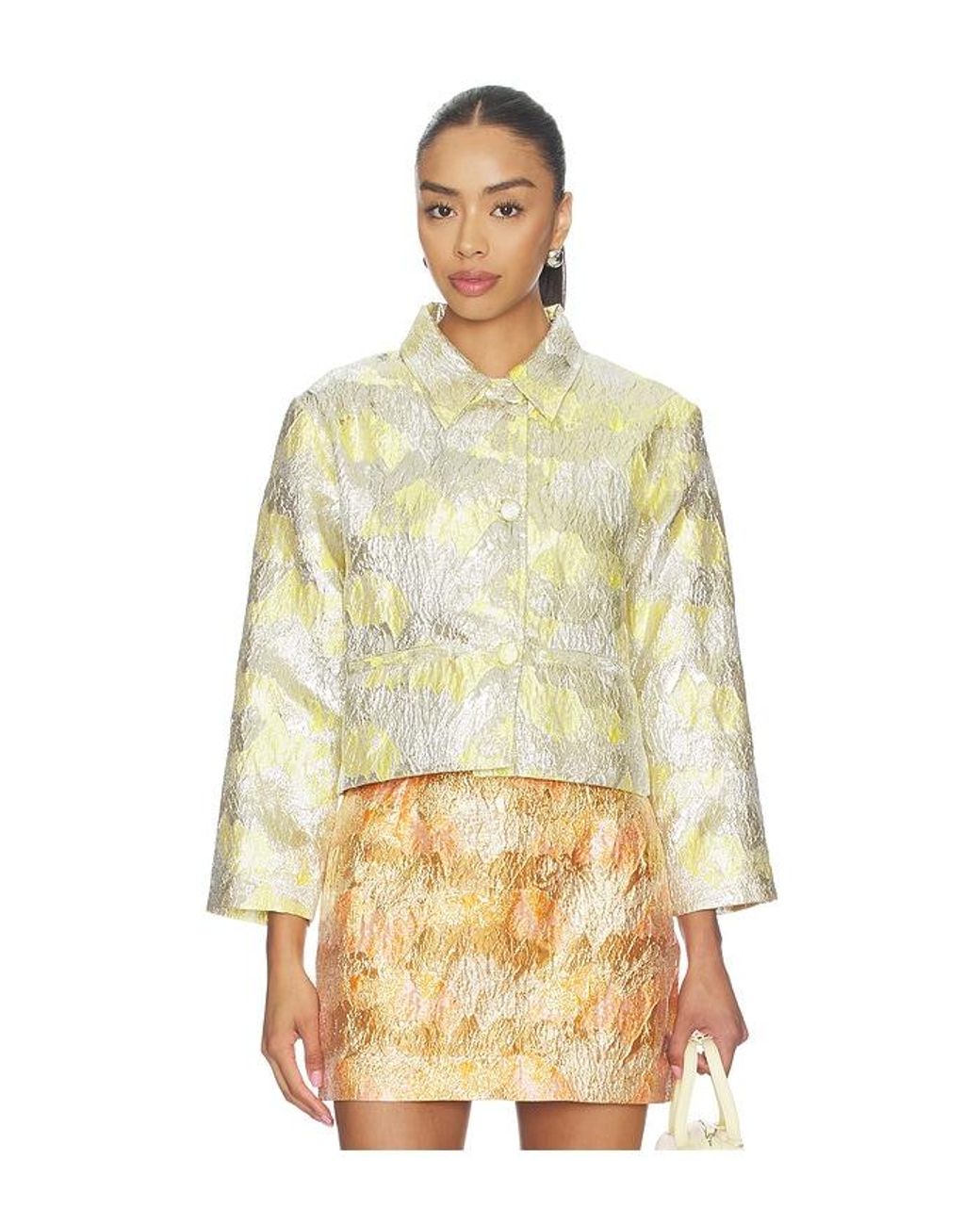 RENGGLI Natural Brocade Jacket