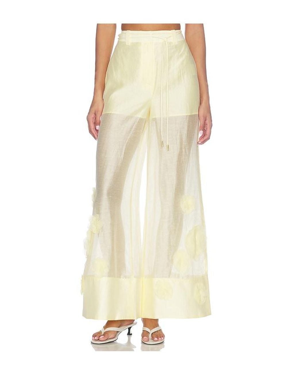Aje. Natural Cloudscape Pant