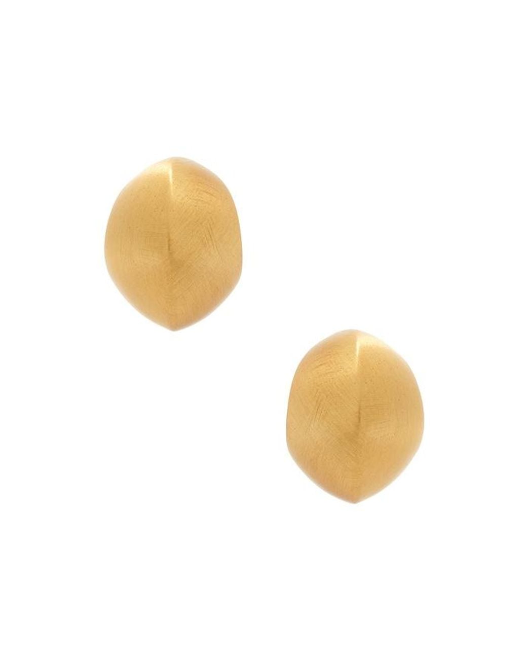 Casa Clara Metallic Justine Hoop Earrings