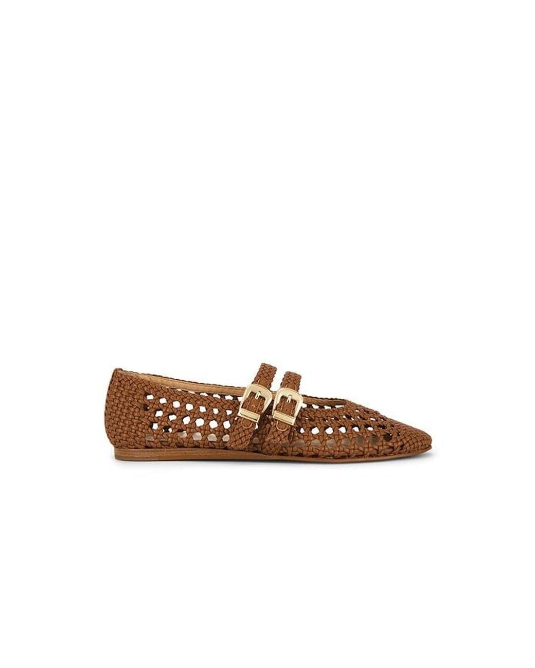 Dolce Vita Brown Baylee Woven Flat