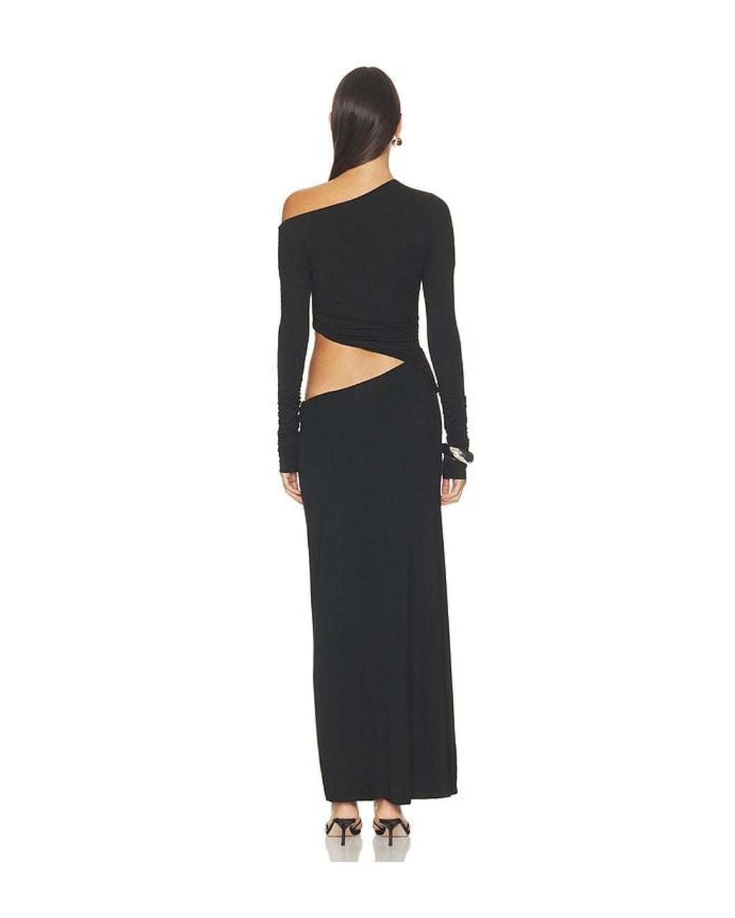 superdown Black Loretta Cutout Maxi Dress