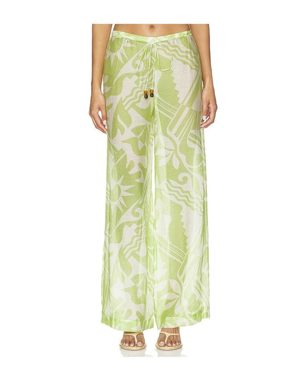 L'academie Green 'Academie Nyra Pant