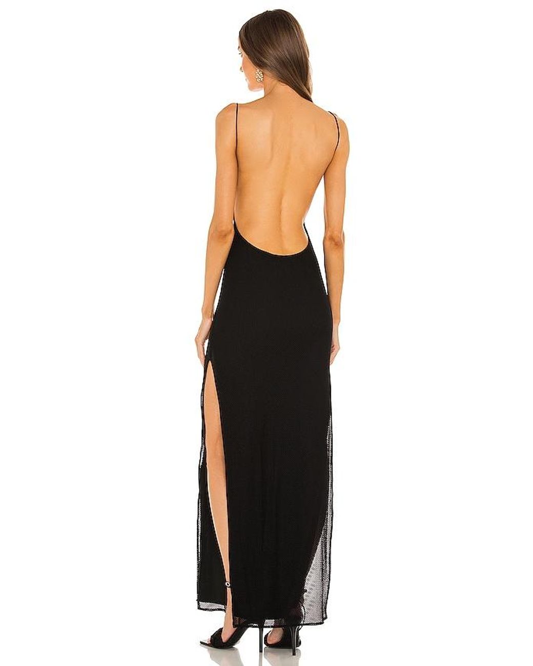 Michael Costello Black X Revolve Nolan Maxi Dress