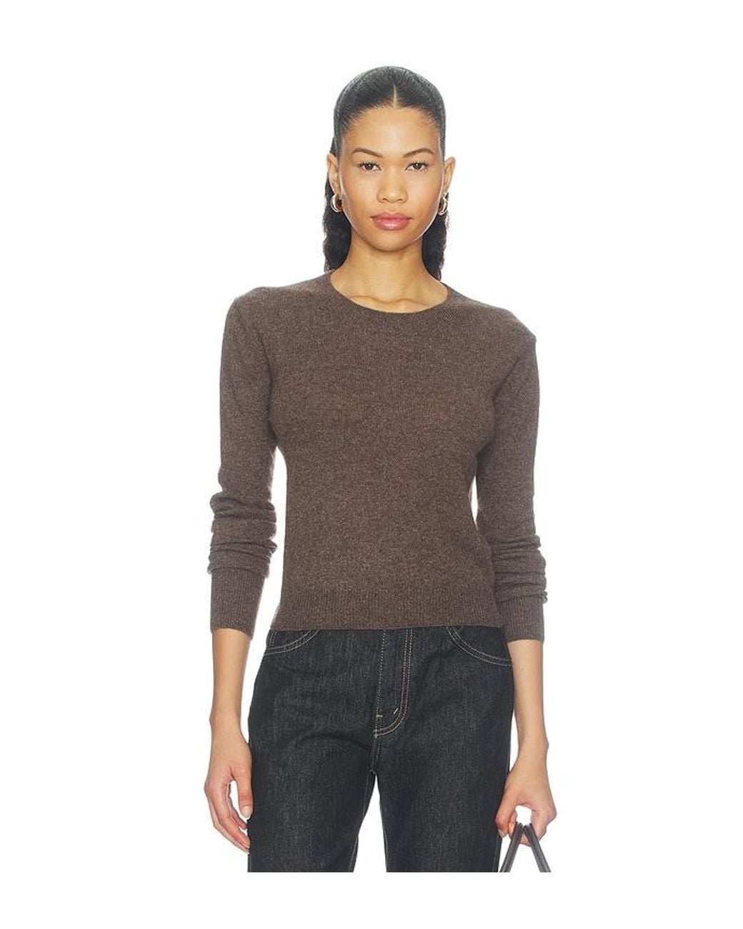 ÉTERNE Brown Francis Cashmere Sweater