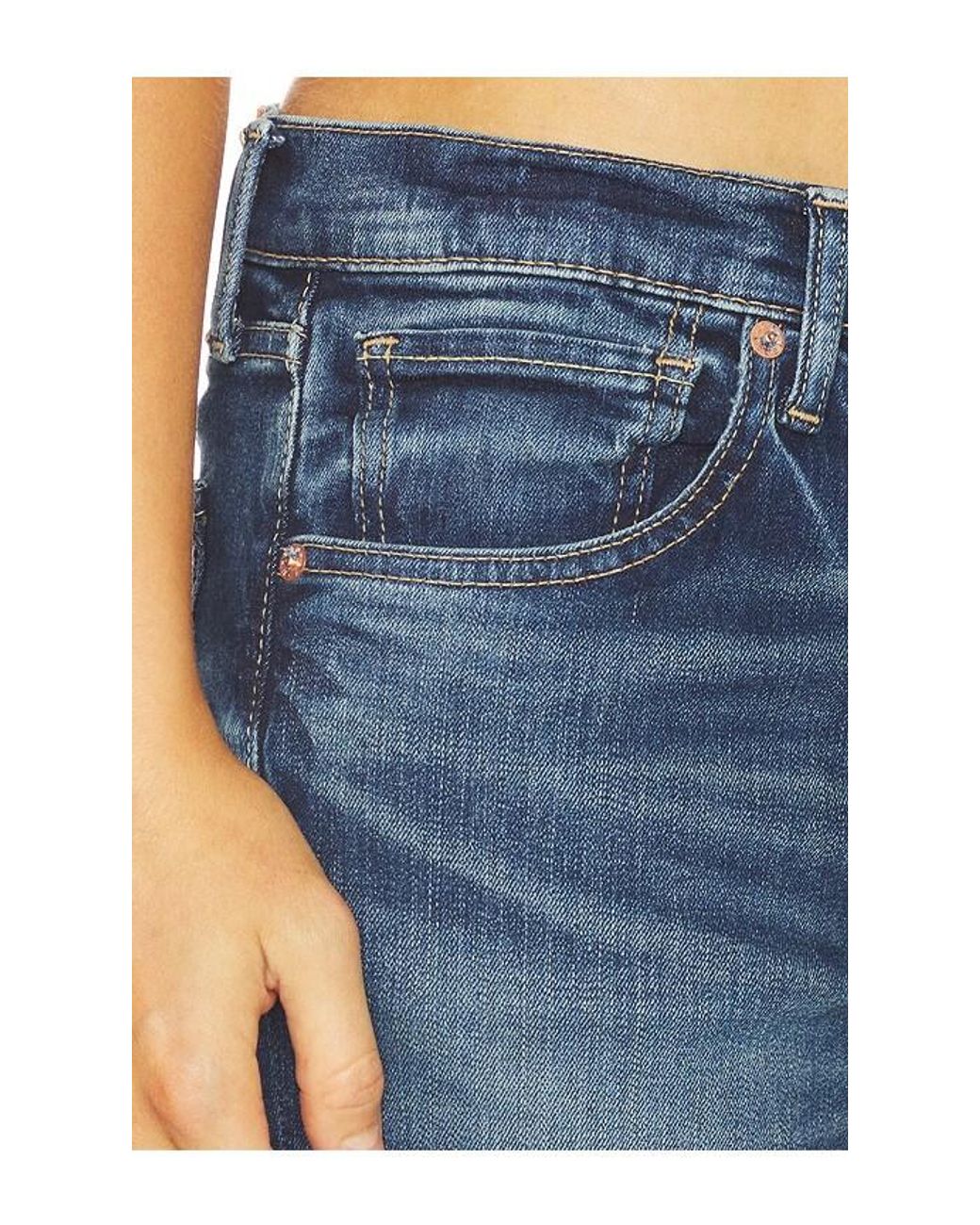 Moussy Blue Glocester Skinny Long Jeans