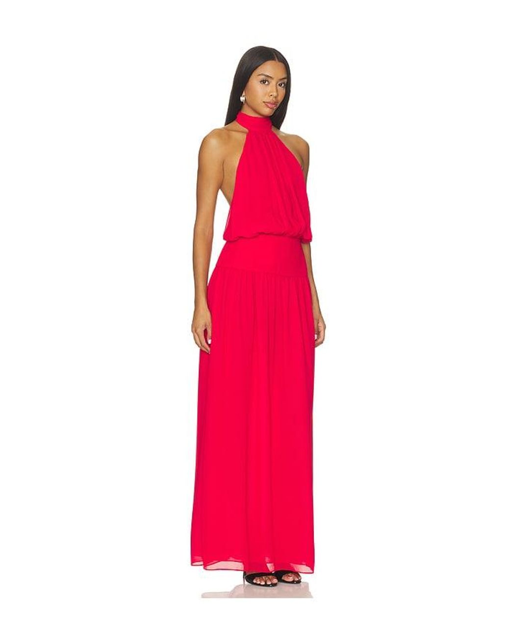 Lovers + Friends Red Simone Gown