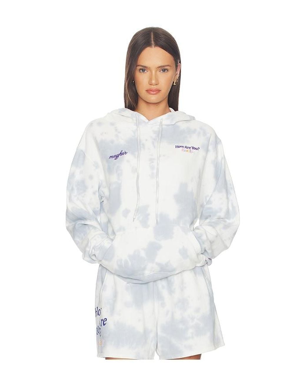 The Mayfair Group White How Are You Really? Hoodie