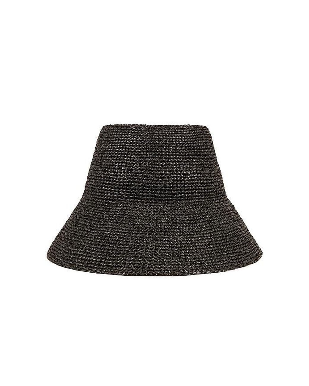 Janessa Leone Black Felix Bucket Hat