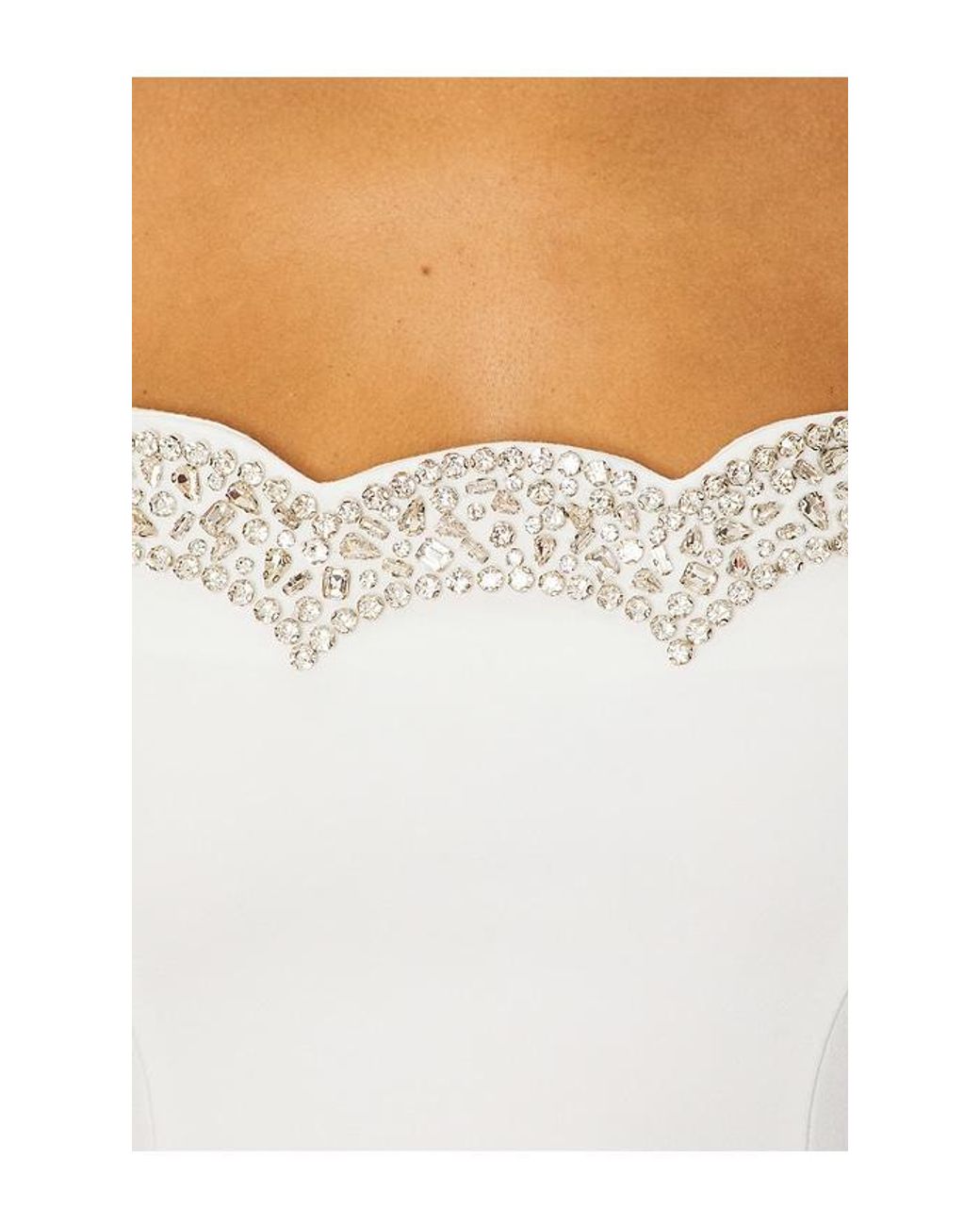 MAJORELLE White Forever Mini Dress