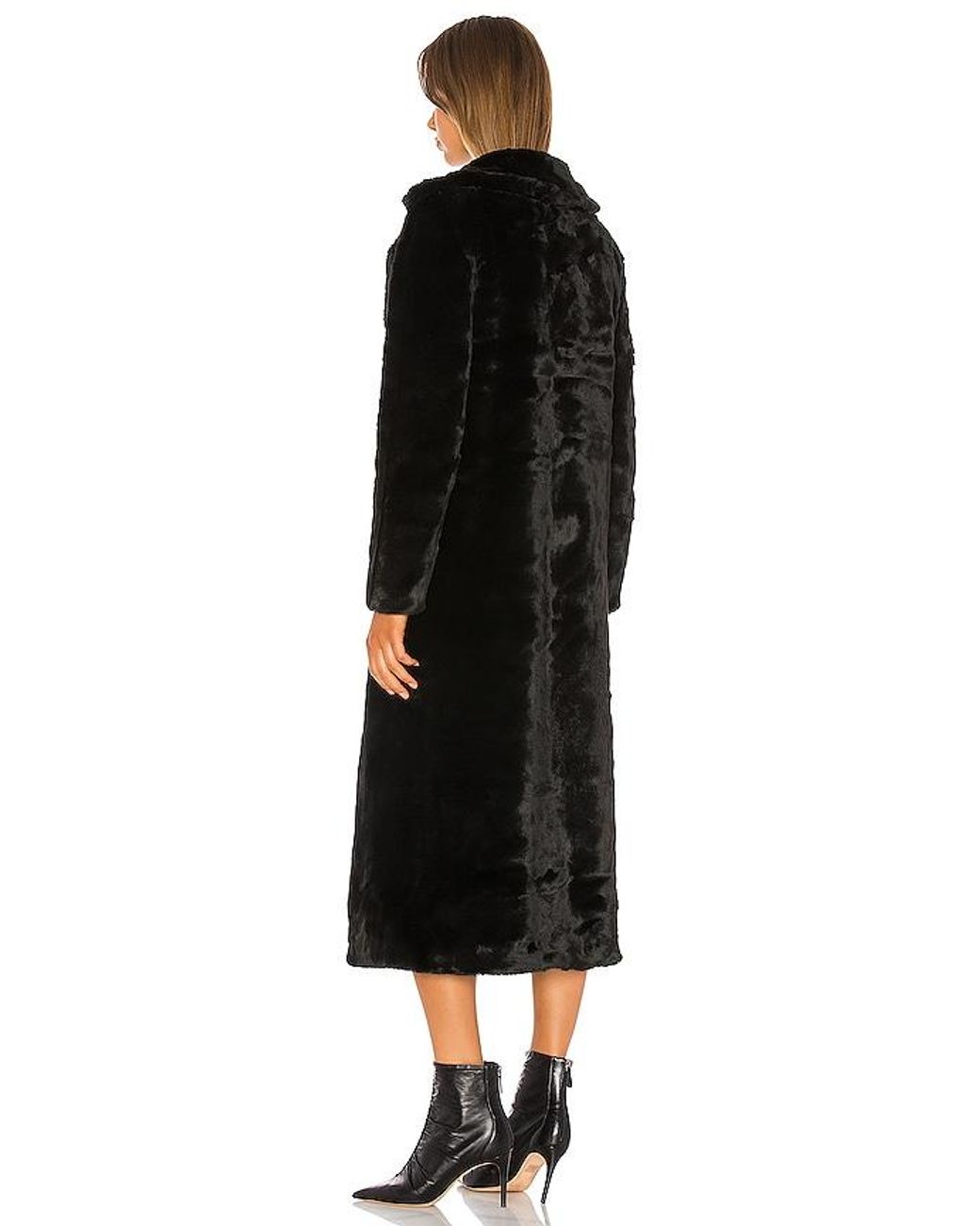 Unreal Fur Black The Bird Coat