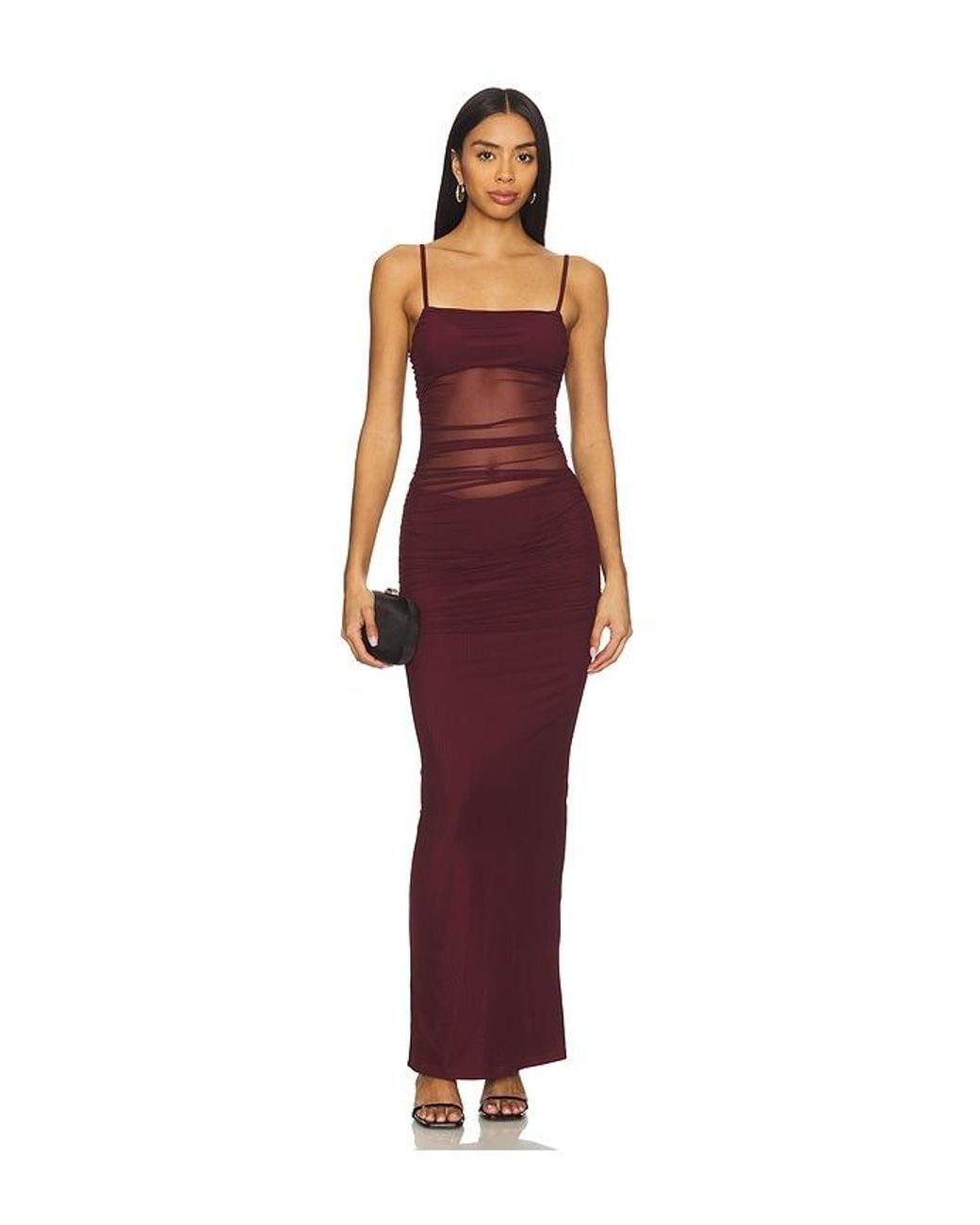 superdown Red Celeste Maxi Dress