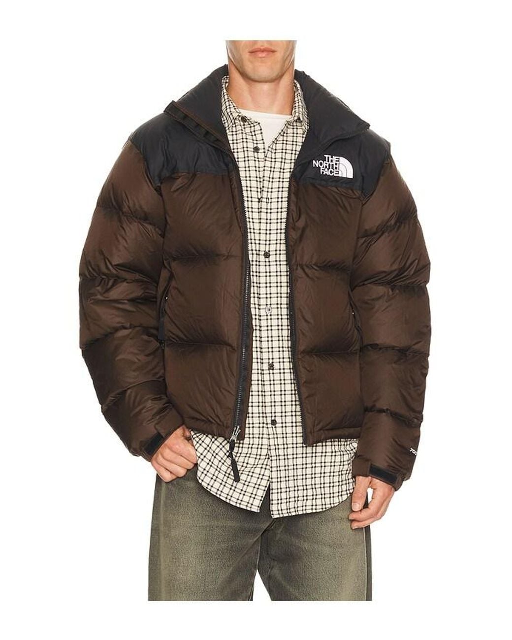The North Face Brown 1996 Retro Nuptse Jacket for men