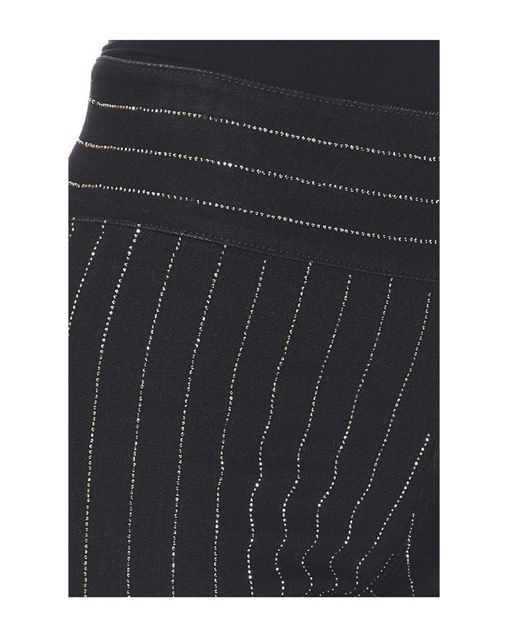 Alice + Olivia Blue Hot Embellished Jean