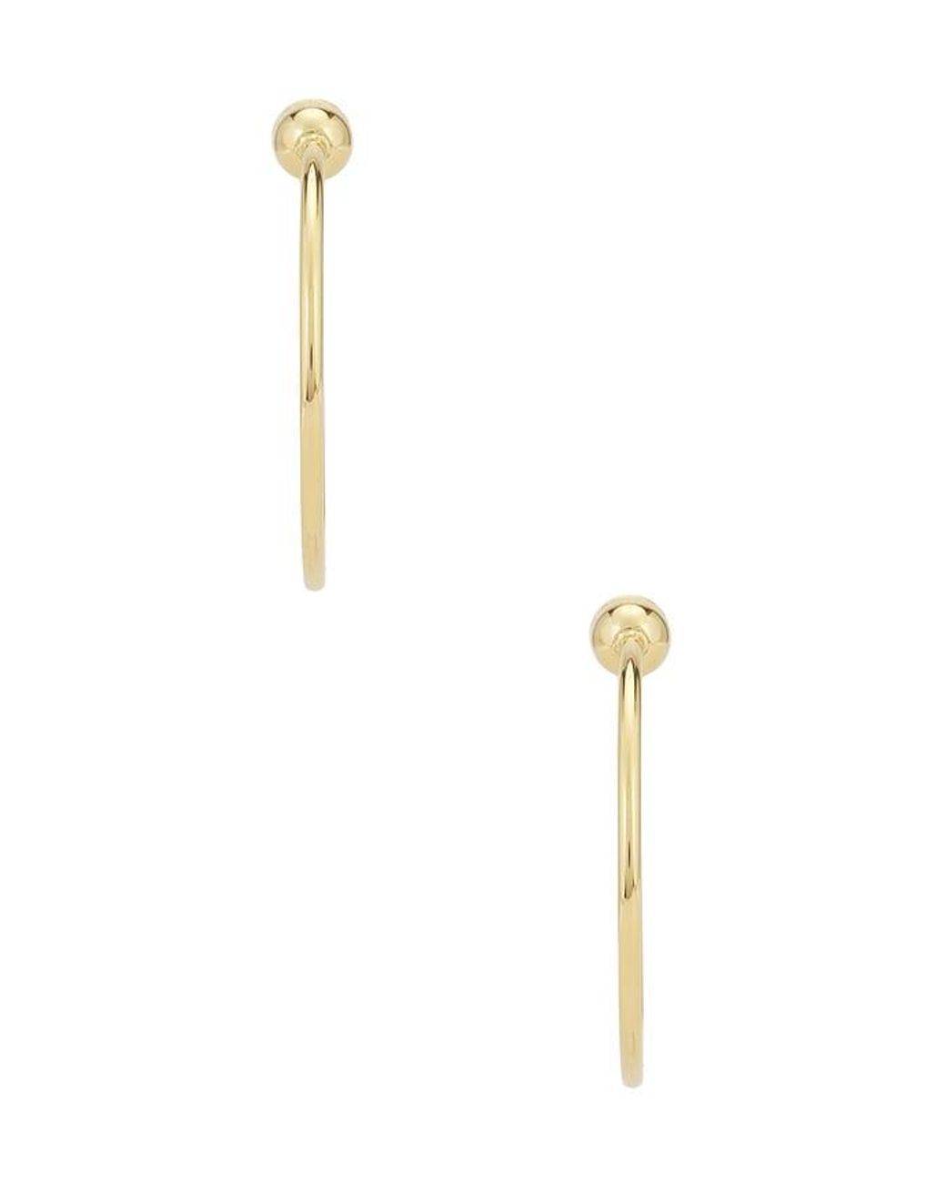 Jenny Bird Metallic Icon Small Hoops