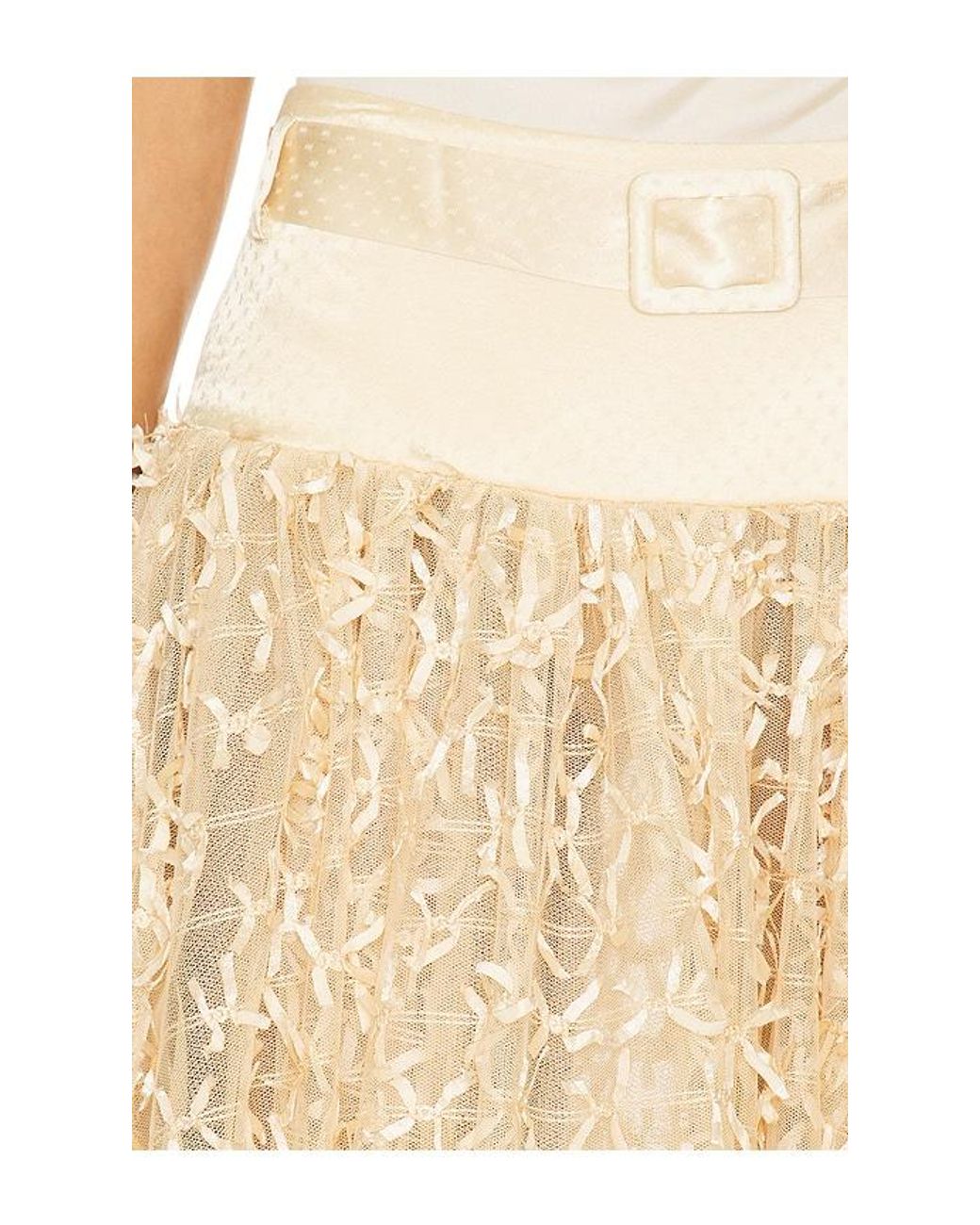 Siedres Natural Mosean Skirt